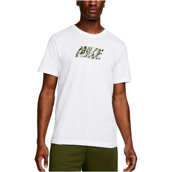 Kleidung Herren T-Shirts Nike CAMISETA BLANCA HOMBRE  DRI-FIT DM6236 Weiss