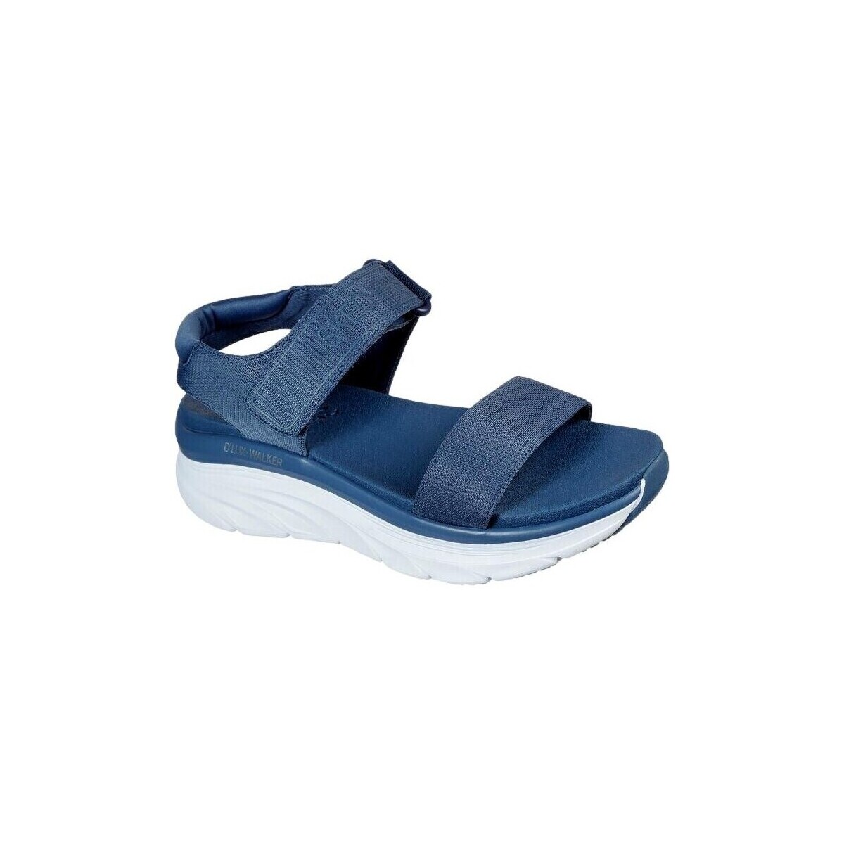 Schuhe Damen Sandalen / Sandaletten Skechers SANDALIA MUJER  D'LUX WALKER 119226 Blau