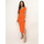 Kleidung Damen Kleider La Modeuse 66782_P155513 Orange