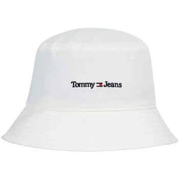 Accessoires Damen Hüte Tommy Jeans sport bucket Weiss
