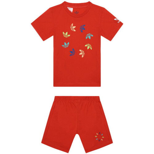 Kleidung Kinder Kleider & Outfits adidas Originals HE6853 Rot