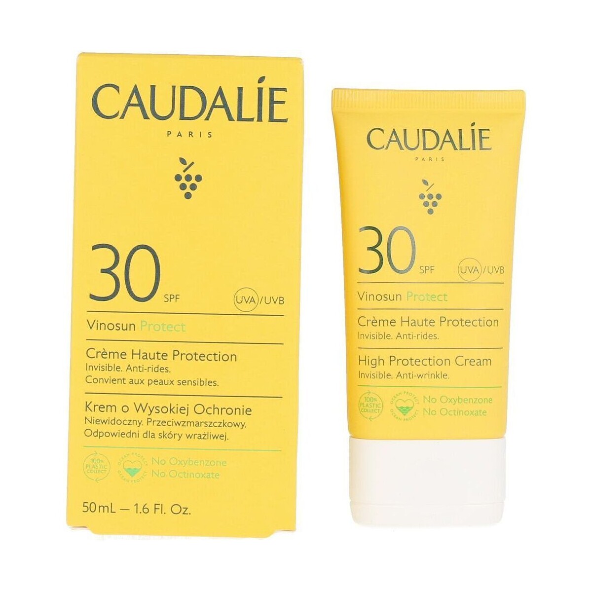 Beauty Sonnenschutz & Sonnenpflege Caudalie Vinosun Crème Haute Protection Lsf 30 