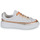 Schuhe Damen Sneaker Low JB Martin FLEUR Weiss / Orange