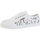 Schuhe Sneaker Kawasaki Graffiti Canvas Shoe K202416-ES 1002 White Weiss