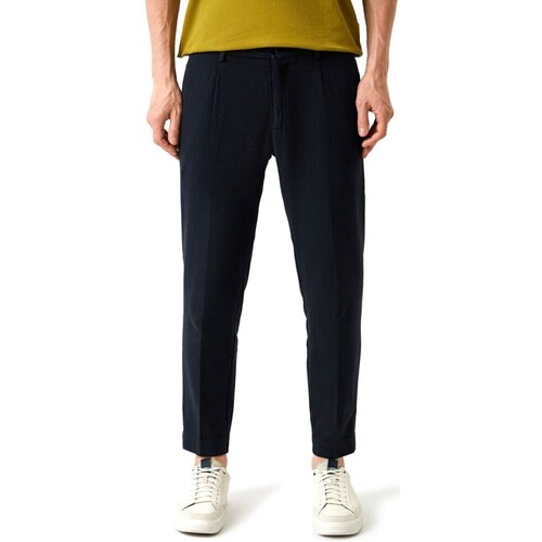 Kleidung Herren Hosen Liu Jo Armpant Dunkelblaue Chinohose Blau