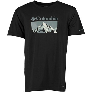 Kleidung Herren T-Shirts & Poloshirts Columbia Thistletown Hills™ Graphic Short Sleeve Schwarz