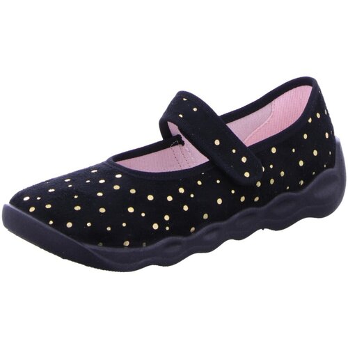 Schuhe Mädchen Hausschuhe Superfit 1-006271-0020 Schwarz