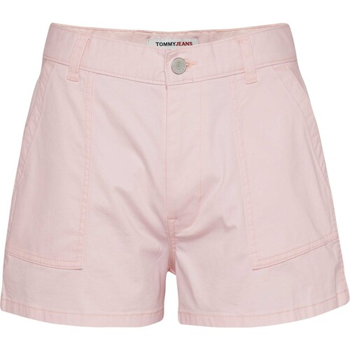 Kleidung Damen Shorts / Bermudas Tommy Jeans Short Tommy Hilfiger Harper Rosa