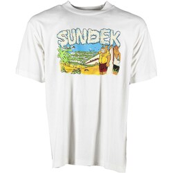 Kleidung Herren T-Shirts & Poloshirts Sundek T-Shirt Weiss