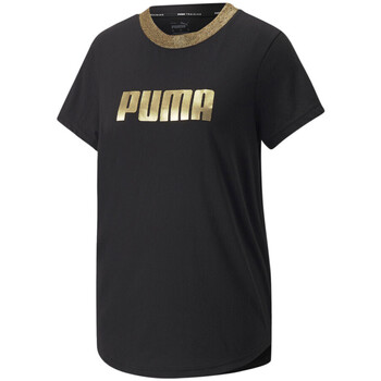 Kleidung Damen T-Shirts & Poloshirts Puma 522381-01 Schwarz