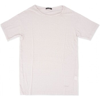 Never Enough  T-Shirts & Poloshirts Rot-graues Rundhals-T-Shirt günstig online kaufen