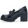 Schuhe Damen Bootsschuhe Luna Collection 66458 Schwarz