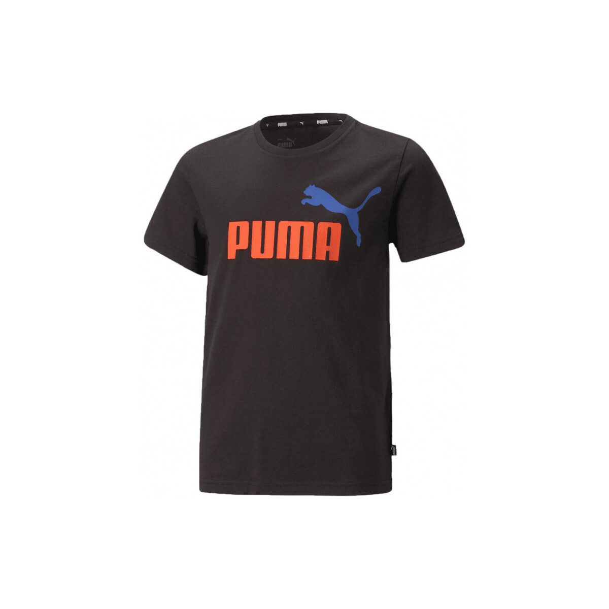 Kleidung Jungen T-Shirts Puma  Schwarz