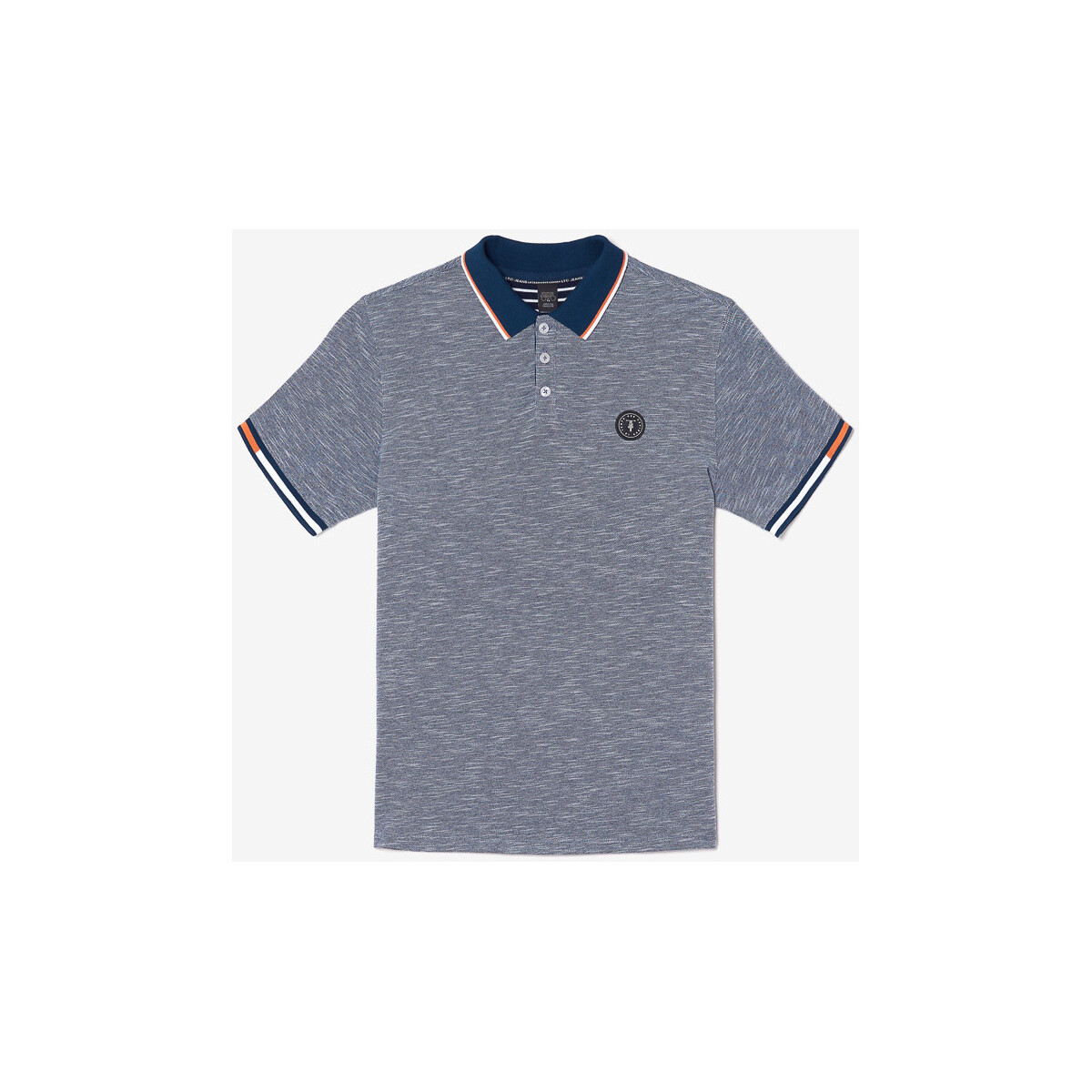 Kleidung Herren T-Shirts & Poloshirts Le Temps des Cerises Poloshirt POLAR Blau