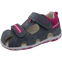 Schuhe Mädchen Babyschuhe Superfit Maedchen Sandale Leder \ FANNI 600036-2500 grau