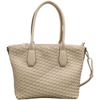 Taschen Damen Handtasche Gabor Mode Accessoires EMILIA, Zip shopper M, off whi 9225 13 Beige