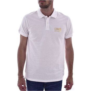 Kleidung T-Shirts & Poloshirts Roberto Cavalli QXH01F KB002 Weiss