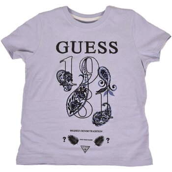 Kleidung Kinder T-Shirts & Poloshirts Guess L3GI31 K8HM0 Violett