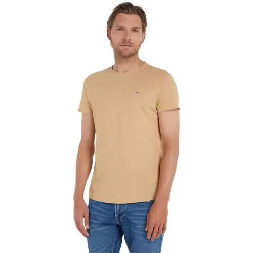 Kleidung Herren T-Shirts Tommy Jeans Trench Braun