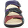 Schuhe Damen Pantoletten / Clogs Think Pantoletten Camilla Pantolette multi 3-000078-9020 Blau