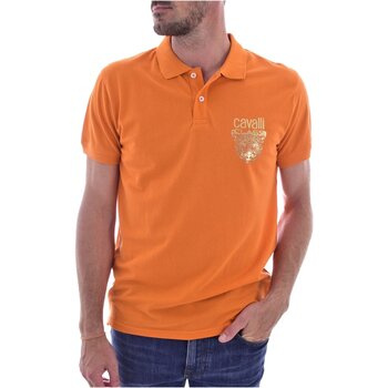 Kleidung Herren T-Shirts & Poloshirts Roberto Cavalli QXH01G KB002 Orange