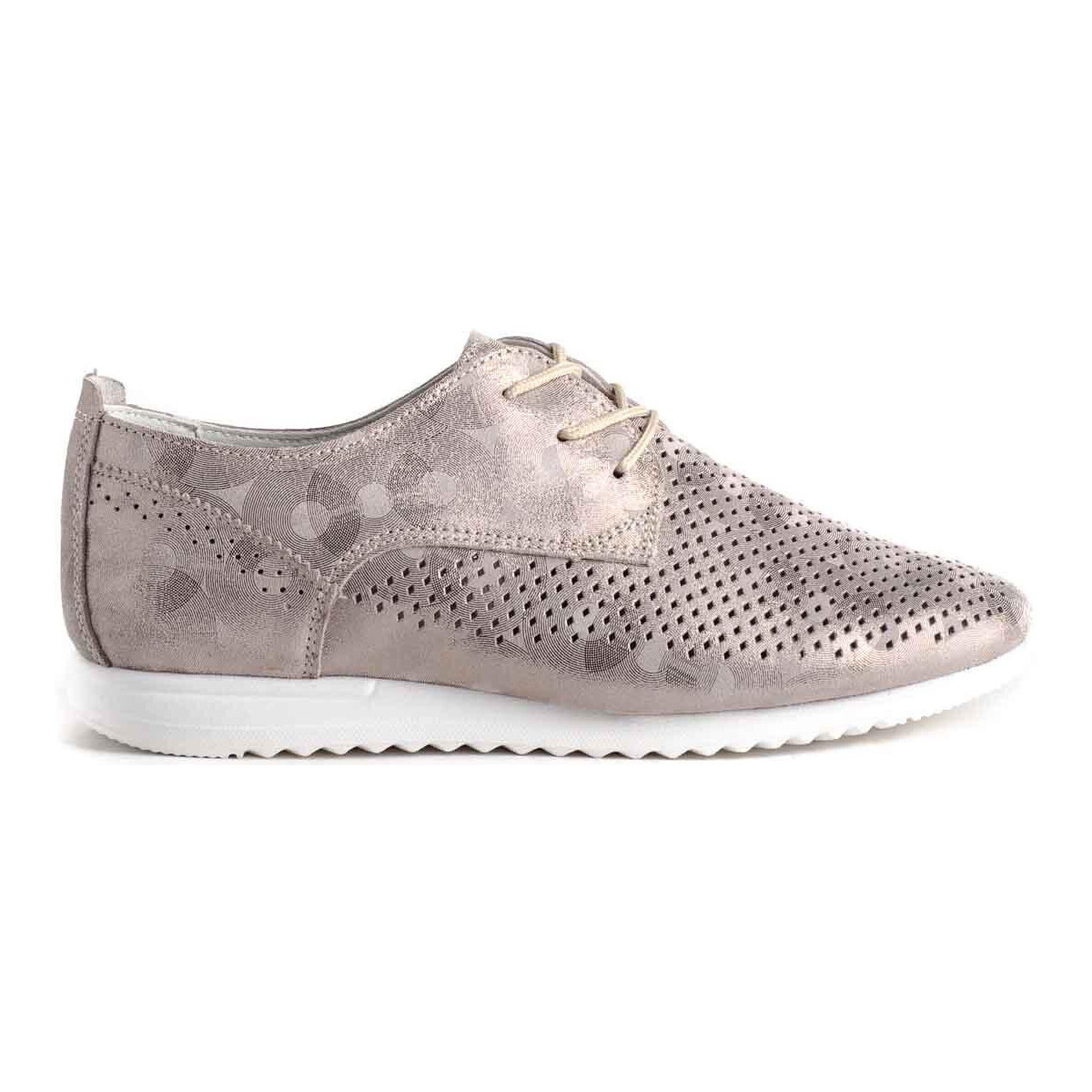 Schuhe Damen Derby-Schuhe & Richelieu Amarpies AFT17085 Silbern