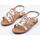 Schuhe Damen Sandalen / Sandaletten Geox D SOZY S O Gold