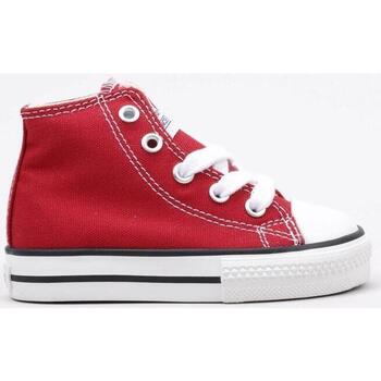 Schuhe Jungen Sneaker Low Victoria TRIBU BOTIN LONA Rot