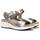 Schuhe Damen Sandalen / Sandaletten Fluchos F1475 Silbern