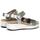 Schuhe Damen Sandalen / Sandaletten Fluchos F1475 Silbern