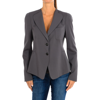 Kleidung Damen Jacken / Blazers Emporio Armani S2G07TS2001-620 Grau