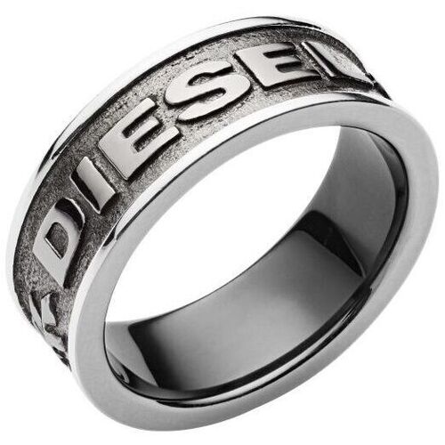 Uhren & Schmuck Armbänder Diesel DX1108 - SIZE  20-RING Grau