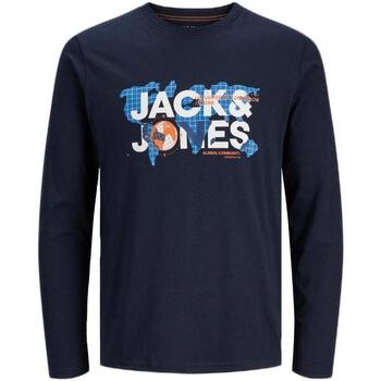 Kleidung Jungen T-Shirts Jack & Jones  Blau