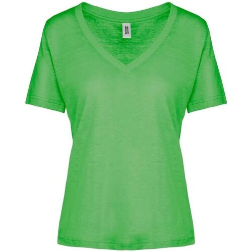 Kleidung Damen T-Shirts & Poloshirts Bomboogie TW 7351 T JLIT-317 MINT GREEN Grün