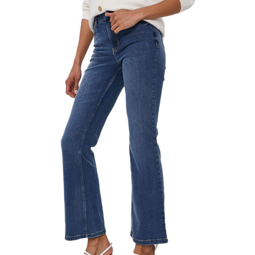 Kleidung Damen Straight Leg Jeans JDY 15221571 Blau