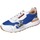 Schuhe Herren Sneaker Moma BC77 4AS401-CRN Blau