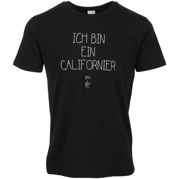 Kleidung Herren T-Shirts Civissum Ich Bin Ein Californier Tee Schwarz