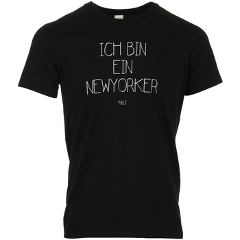 Kleidung Herren T-Shirts Civissum Ich Bin Ein Newyorker Tee Schwarz