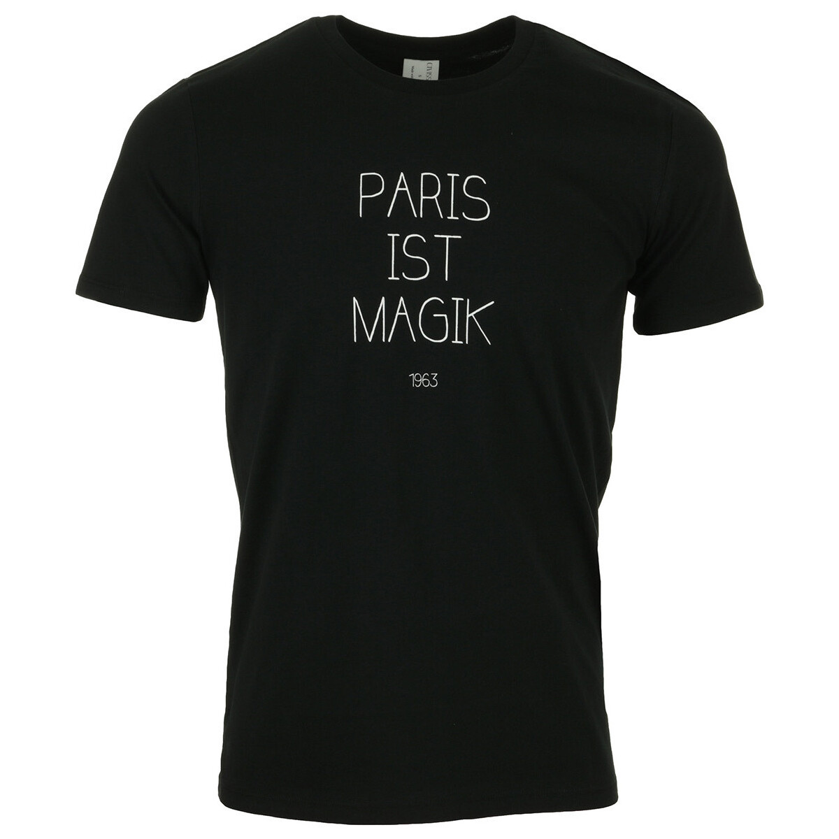 Kleidung Herren T-Shirts Civissum Paris Ist Magik Tee Schwarz