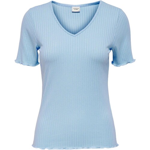 Kleidung Damen T-Shirts Jacqueline De Yong CAMISETA CANALE MUJER  15238718 Blau