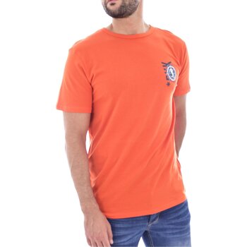 Kleidung Herren T-Shirts Bikkembergs BKK2MTS02 Orange