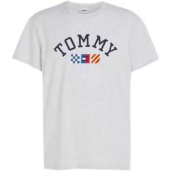 Kleidung Herren T-Shirts Tommy Jeans  Grau