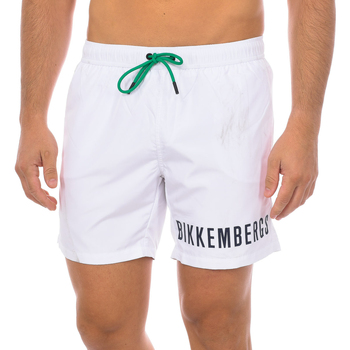 Kleidung Herren Badeanzug /Badeshorts Bikkembergs BKK2MBM01-WHITE Weiss