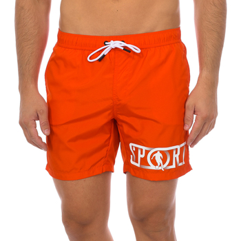 Kleidung Herren Badeanzug /Badeshorts Bikkembergs BKK2MBM06-ORANGE Orange