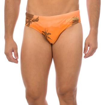 Kleidung Herren Badeanzug /Badeshorts Bikkembergs BKK2MSP08-ORANGE Orange