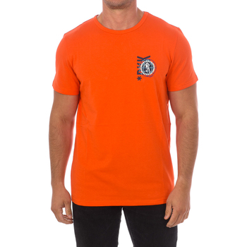 Kleidung Herren T-Shirts Bikkembergs BKK2MTS02-ORANGE Orange