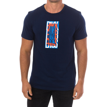 Kleidung Herren T-Shirts Bikkembergs BKK2MTS04-NAVY Blau