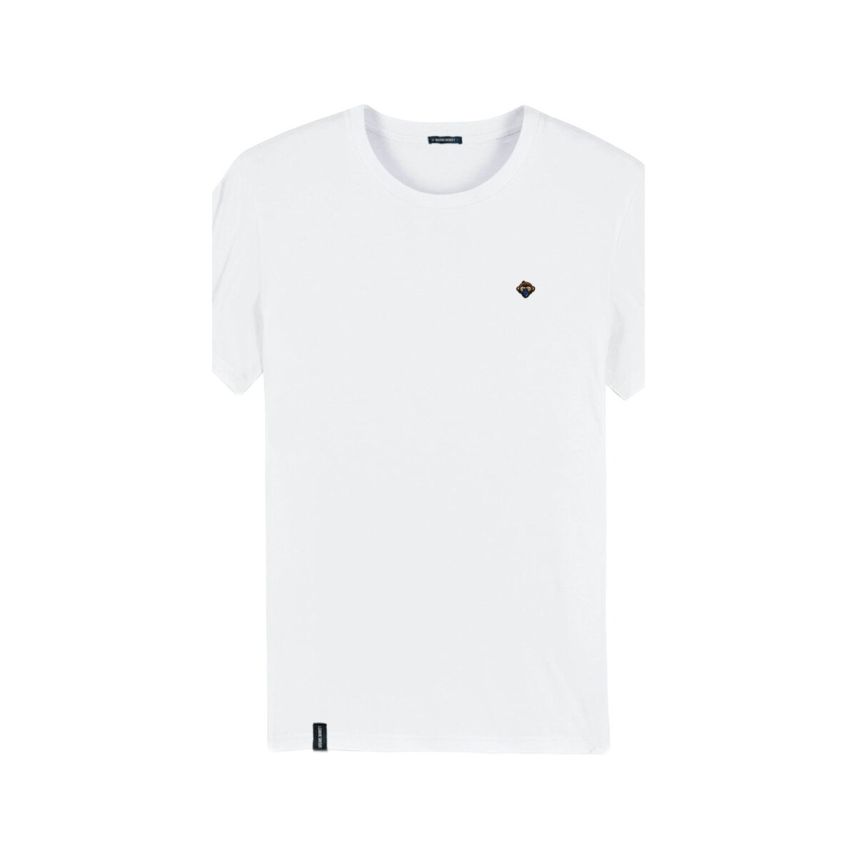 Kleidung Herren T-Shirts & Poloshirts Organic Monkey T-Shirt  - White Weiss