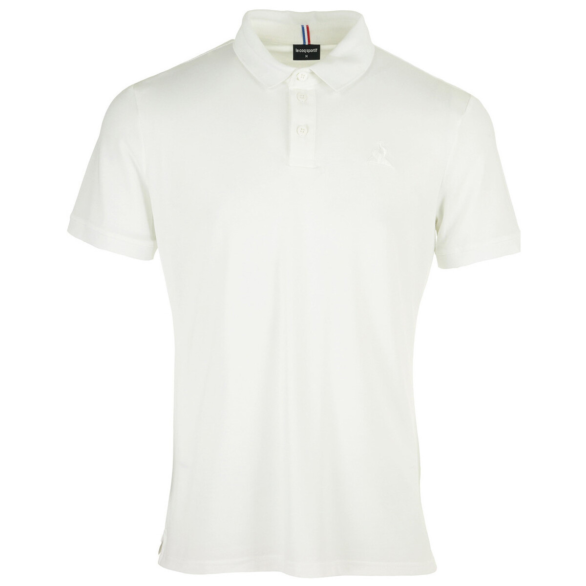 Kleidung Herren T-Shirts & Poloshirts Le Coq Sportif Ess Polo Ss N°2 M Weiss