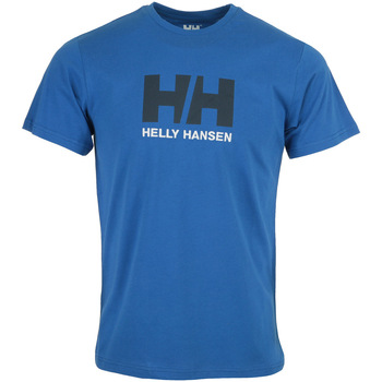 Kleidung Herren T-Shirts Helly Hansen HH Logo T-Shirt Blau